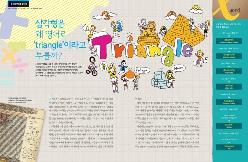 영어로 배우는 삼각형