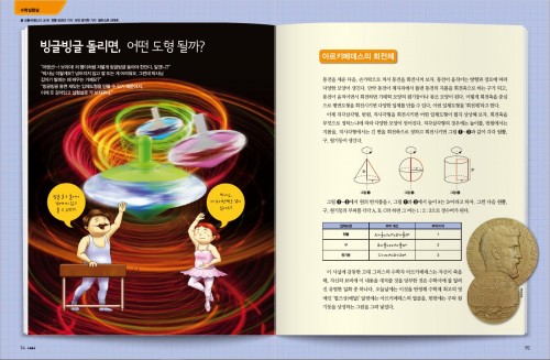 빙글빙글 돌리면 어떤 도형이 될까? 회전도형