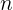 \large n